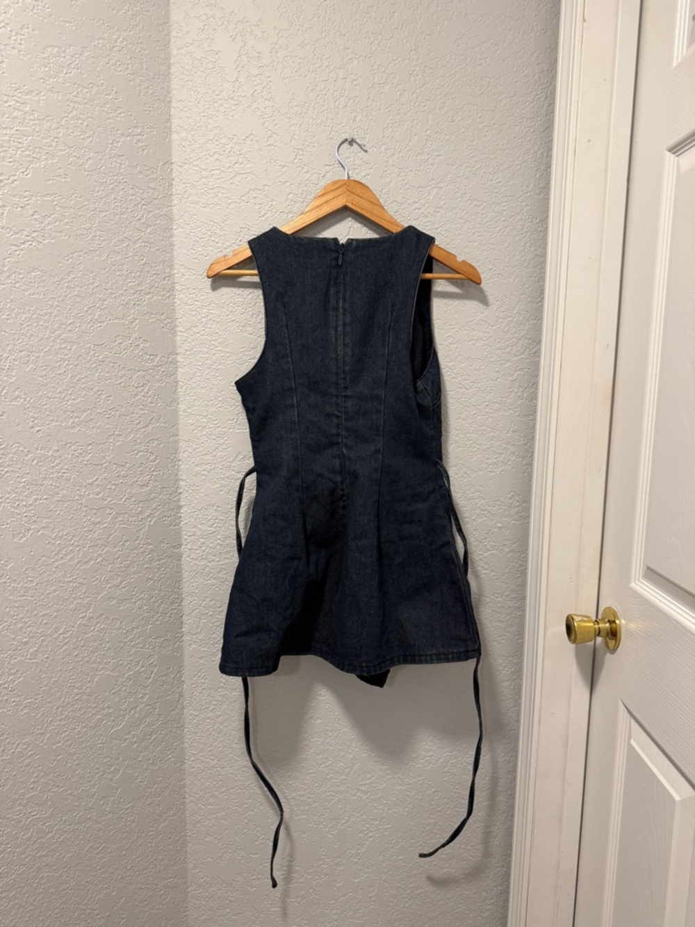 Princess Polly Denim Romper - Picture 3 of 4